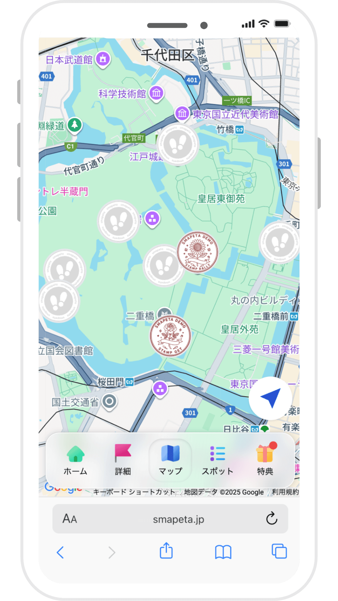 マップ画面